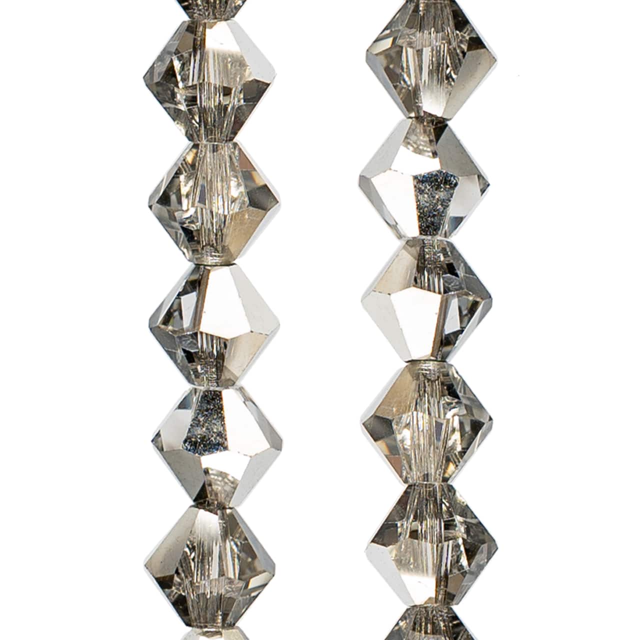 12 Pack: Preciosa Glass Crystal Bicone Beads, 6mm by Bead Landing™